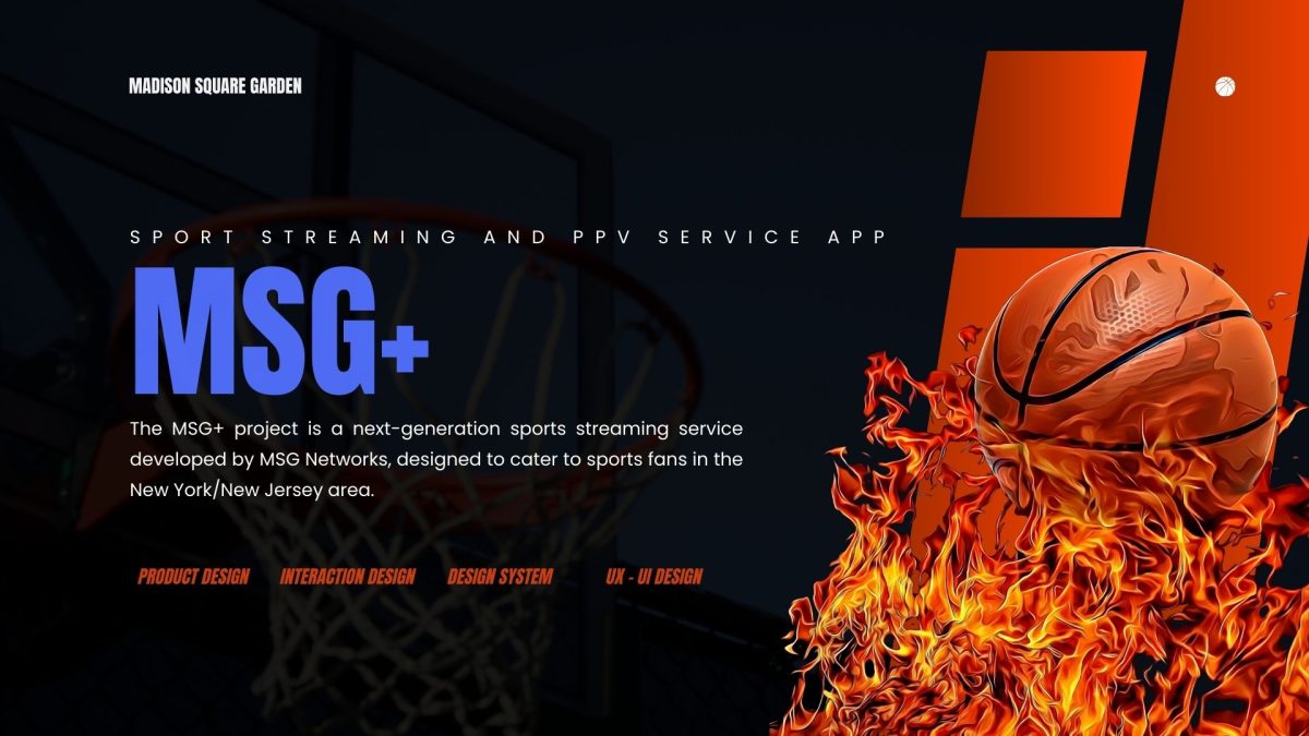 portfolio project presentation for MSG+