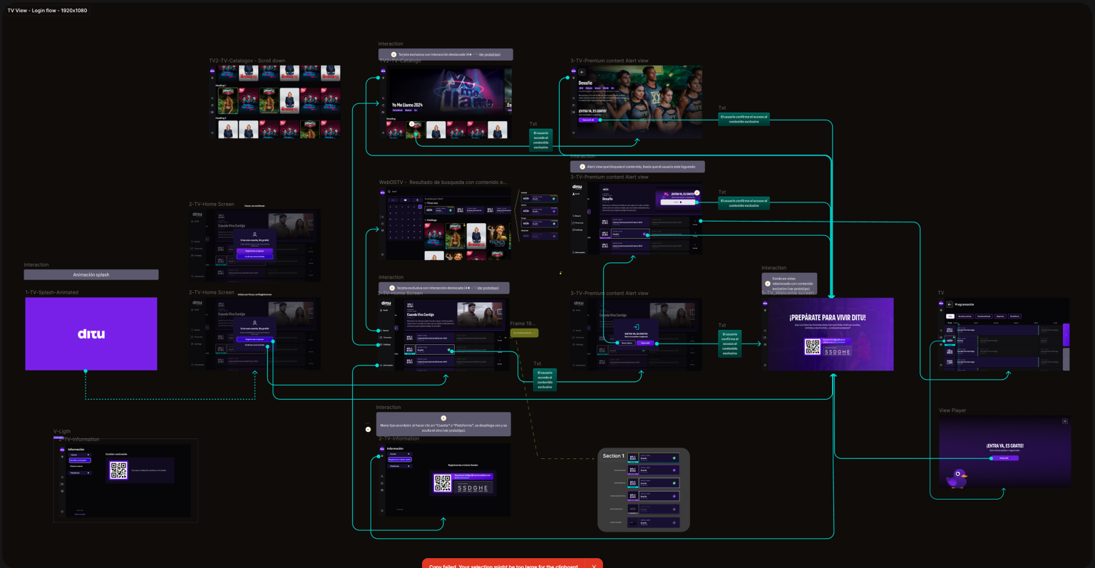 Designing a login flow for an OTT app